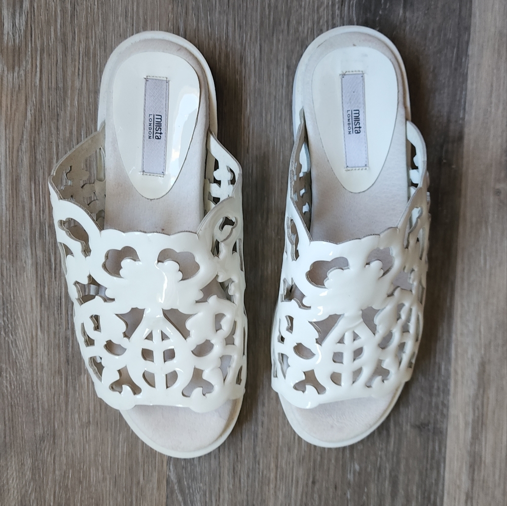 MIISTA WHITE SANDALS - Picture 2 of 9